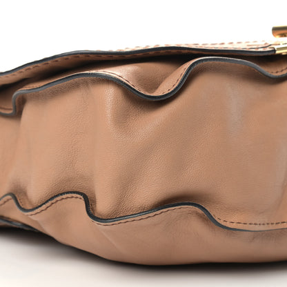 Chloe Calfskin Large Marcie Lock Messenger Armagnac 7 of 11