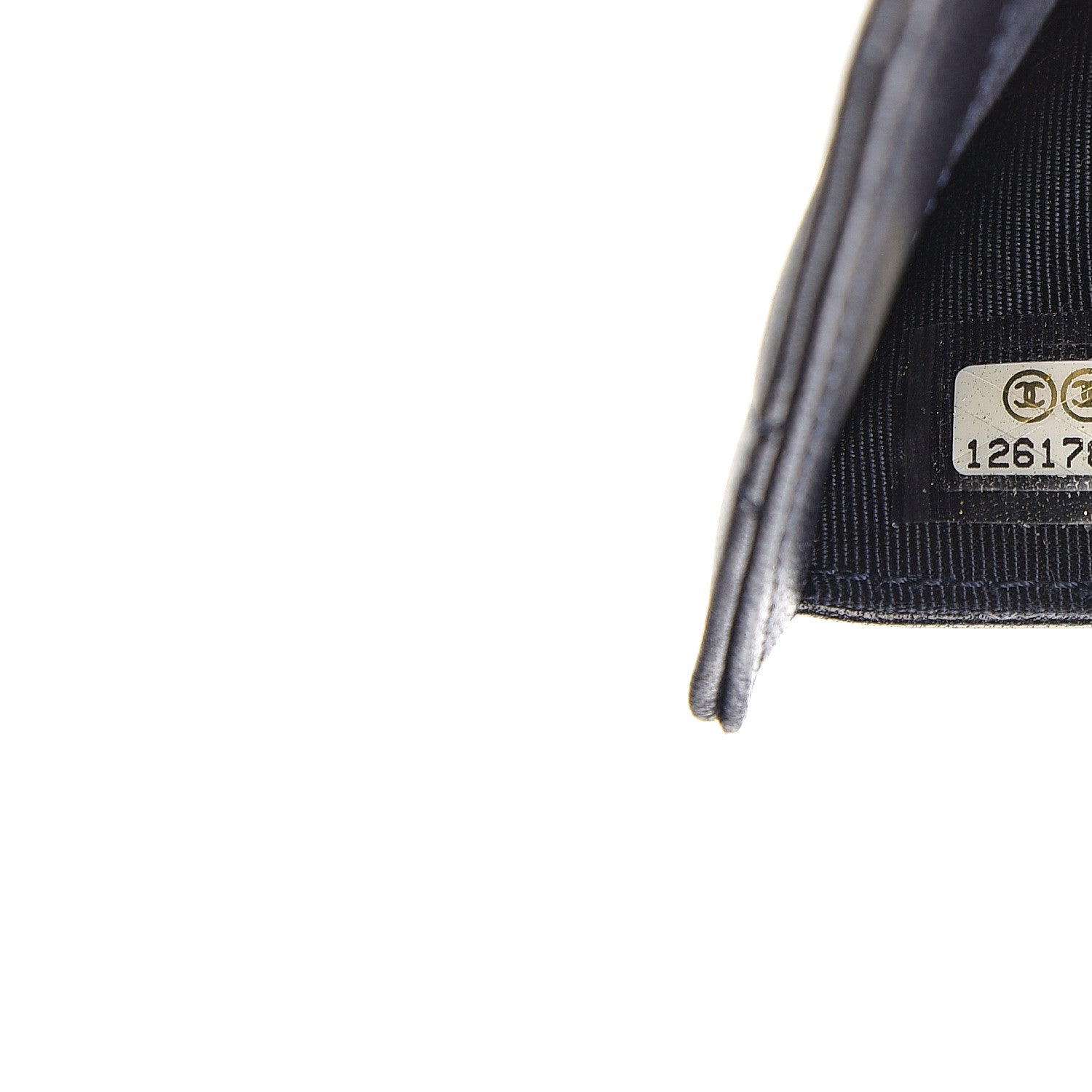 Chanel Lambskin Quilted Large Flap Wallet Black 7 of 9