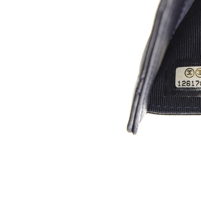 Chanel Lambskin Quilted Large Flap Wallet Black 7 of 9