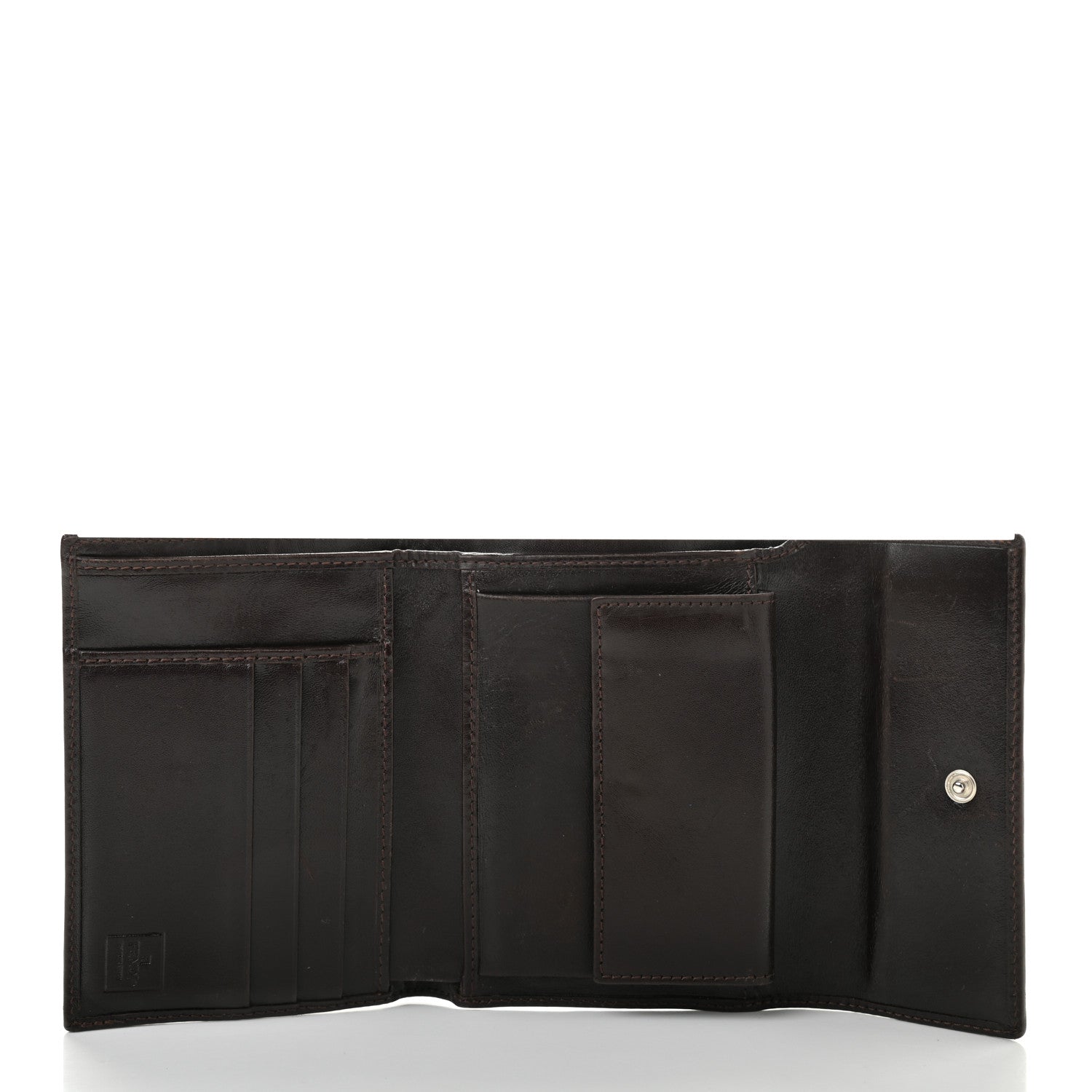 Fendi Zucca Compact Wallet Tobacco 5 of 14