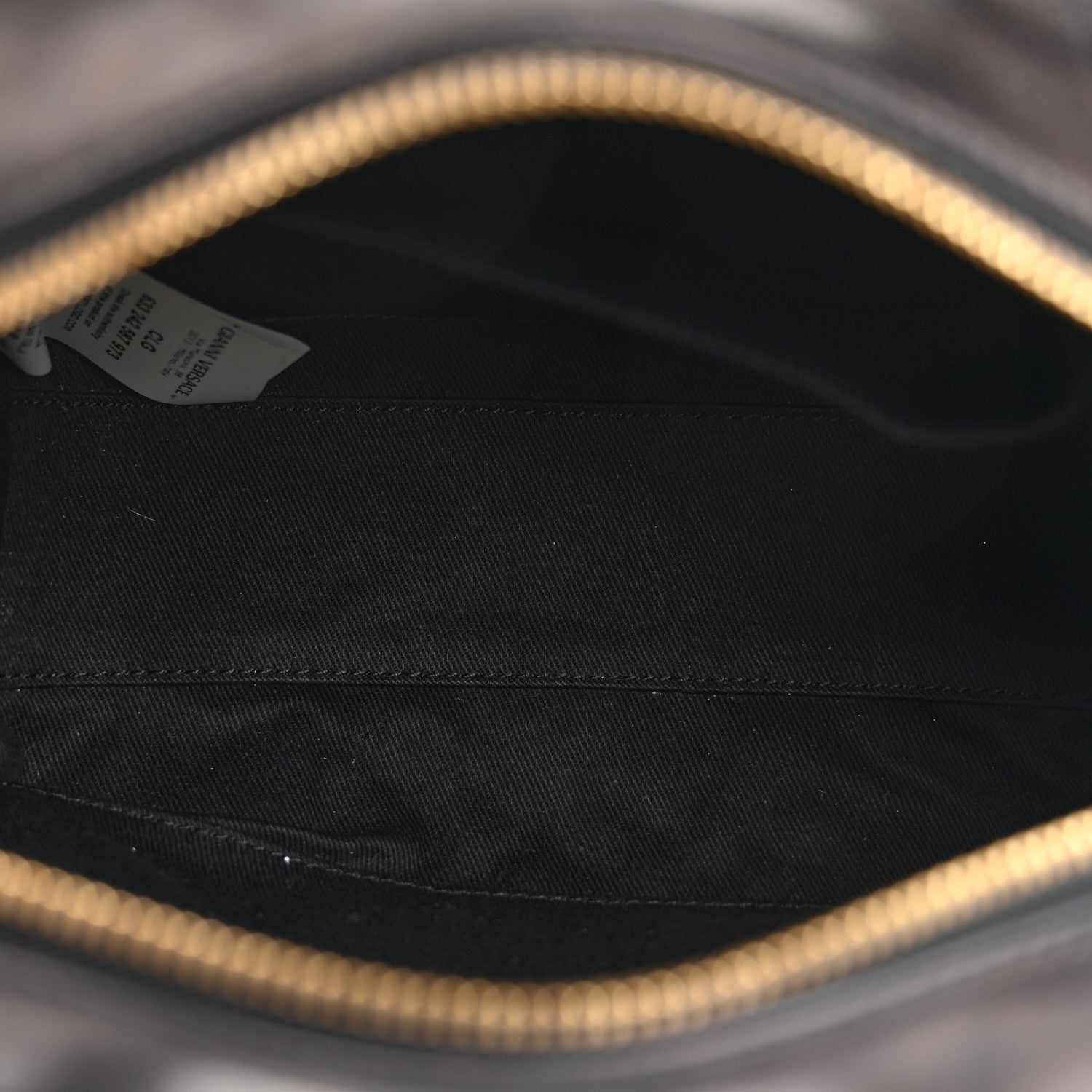Versace Nappa Quilted Icon Bowler Bag Black 5 of 12