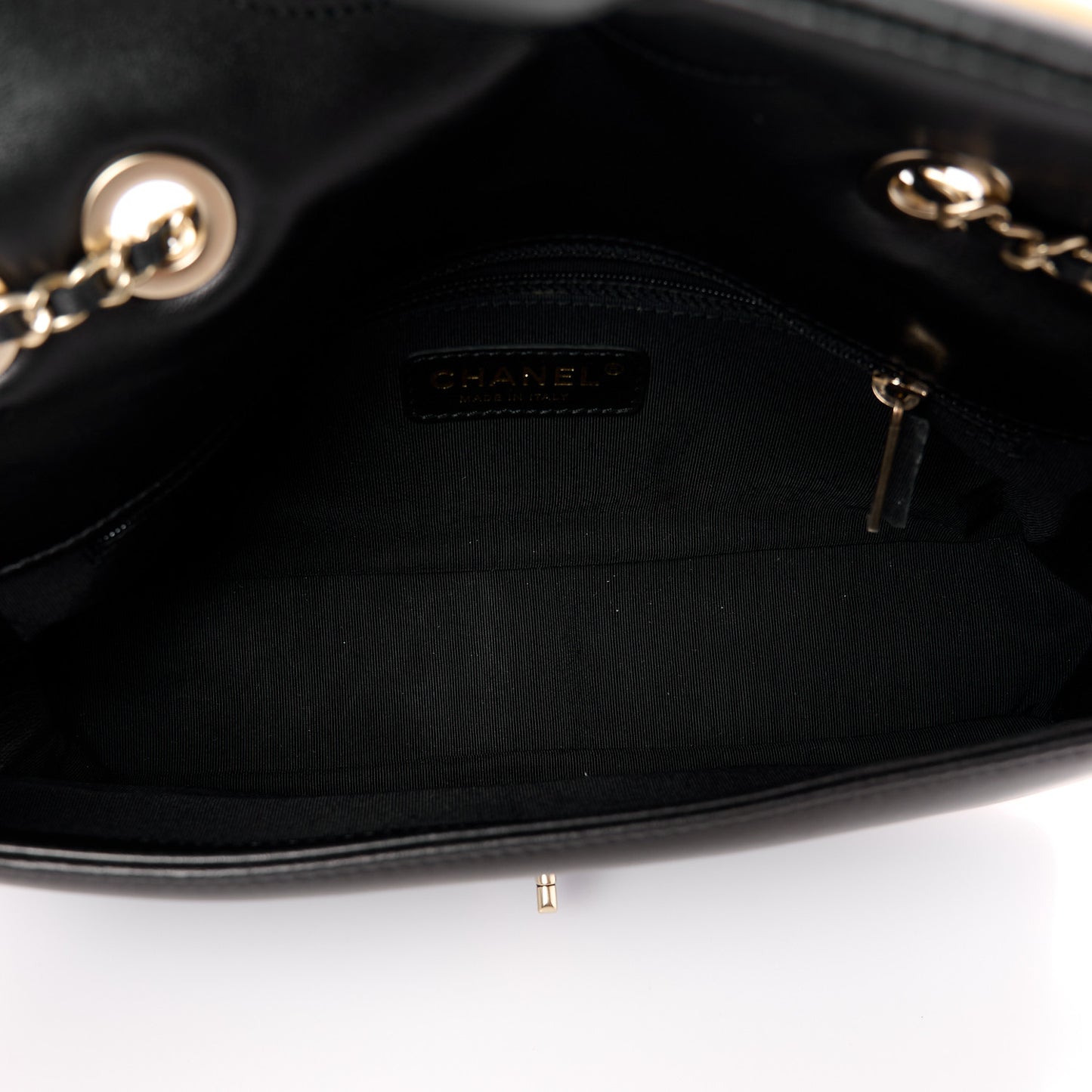 Lambskin Tri-Color Medium Graphic Flap Multicolor