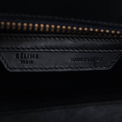 Celine Smooth Calfskin Striped Canvas Micro Luggage Multicolor 6 of 6