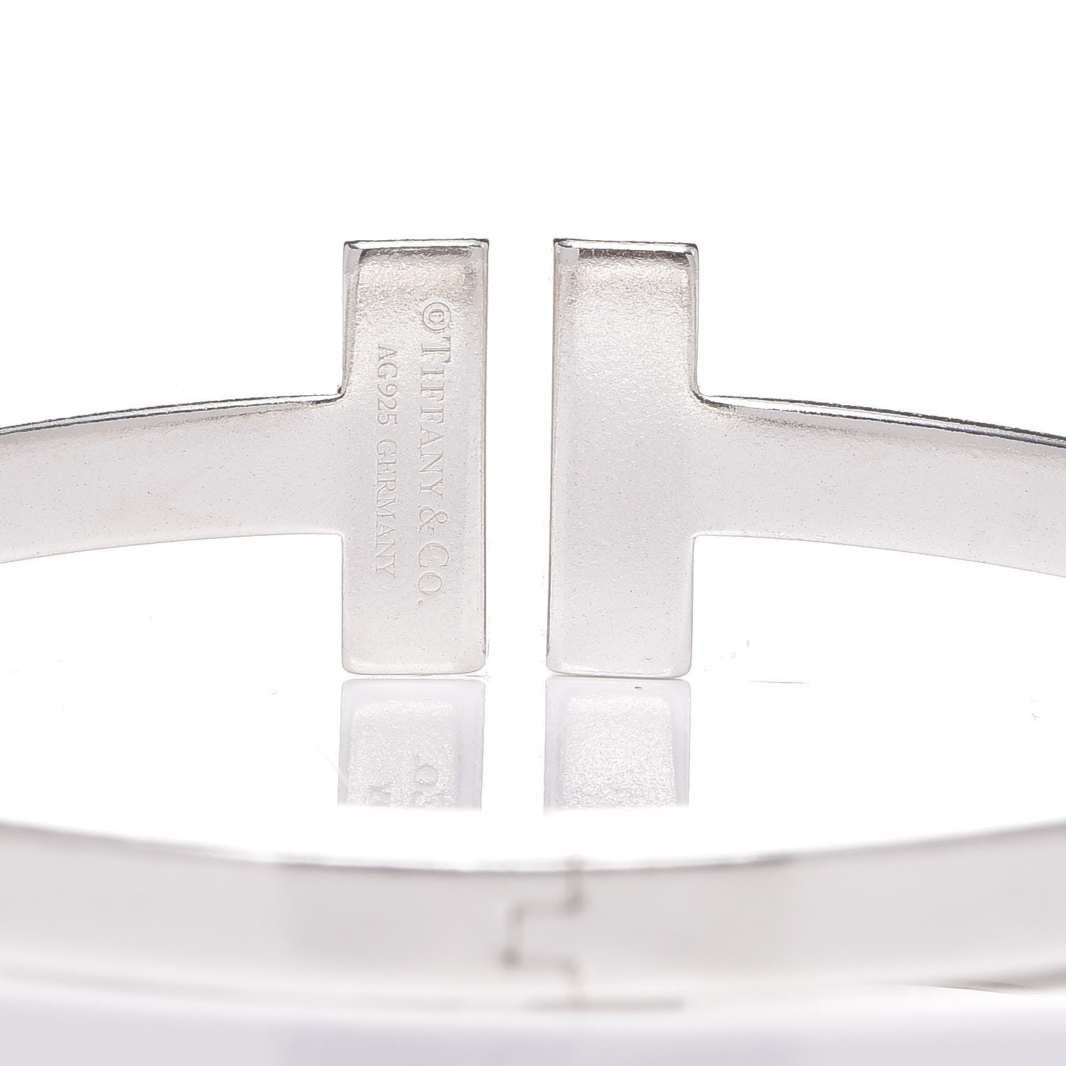 Tiffany Sterling Silver T Square Bracelet 4 of 5