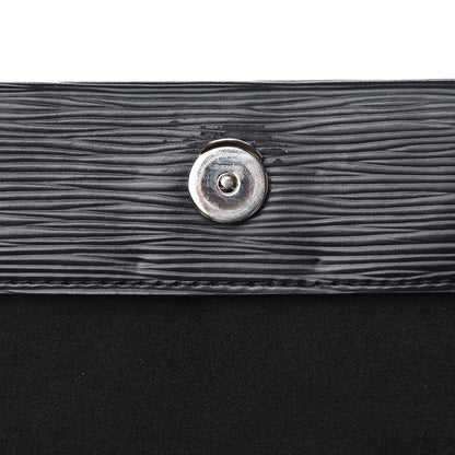 Louis Vuitton Epi Cluny BB Black 9 of 12