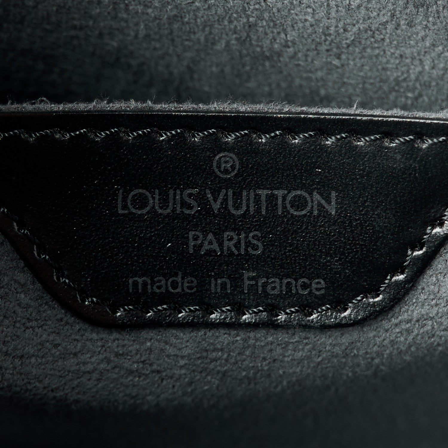 Louis Vuitton Epi Saint Jacques PM Black 6 of 11