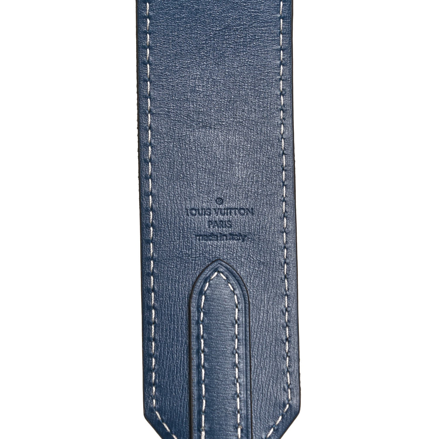 Louis Vuitton Denim Monogram Jacquard Bandouliere Shoulder Strap Bleu 4 of 5