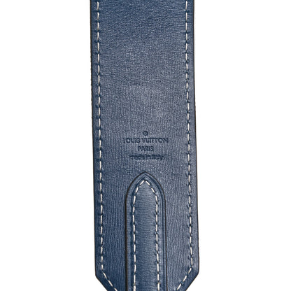 Louis Vuitton Denim Monogram Jacquard Bandouliere Shoulder Strap Bleu 4 of 5