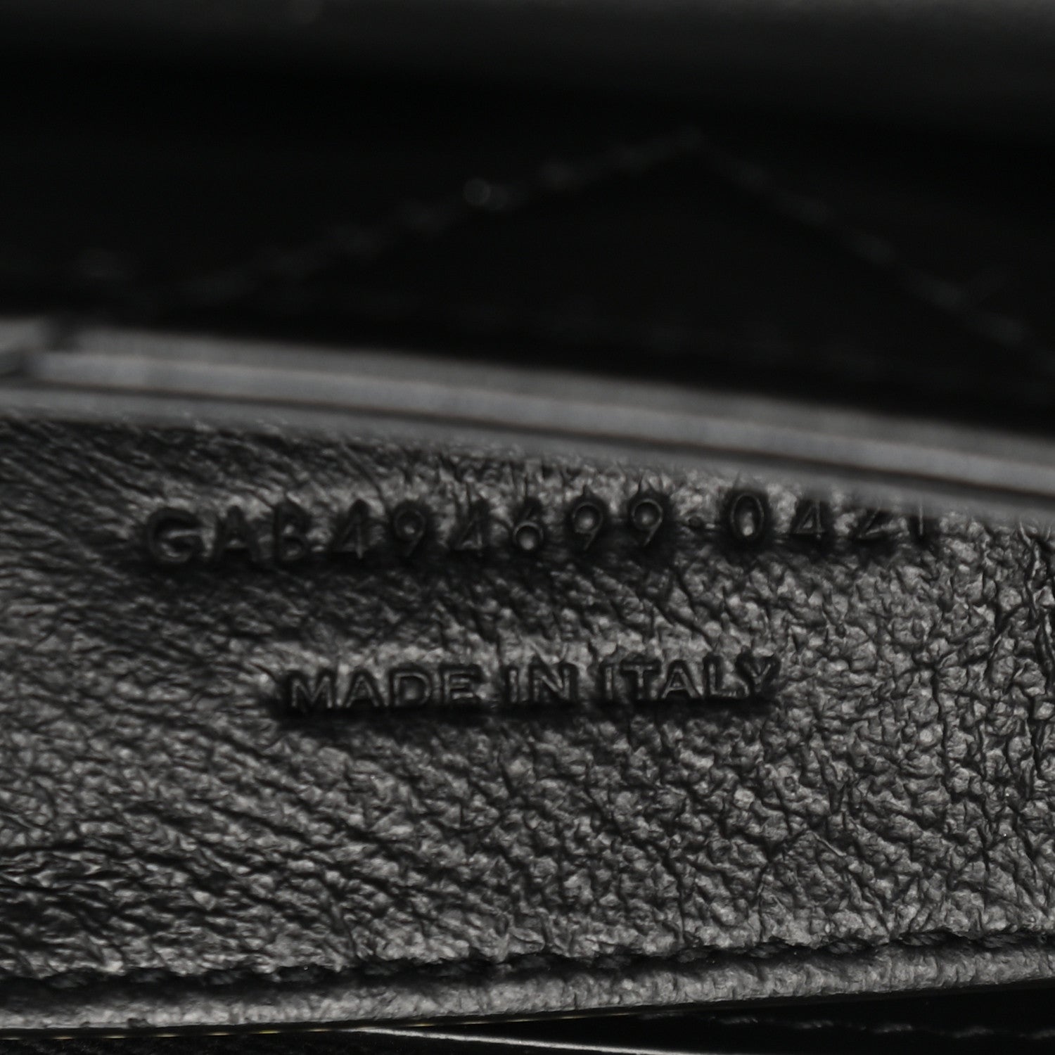 Saint Laurent Calfskin Y Quilted Monogram Small Loulou Chain Satchel Black 6 of 9
