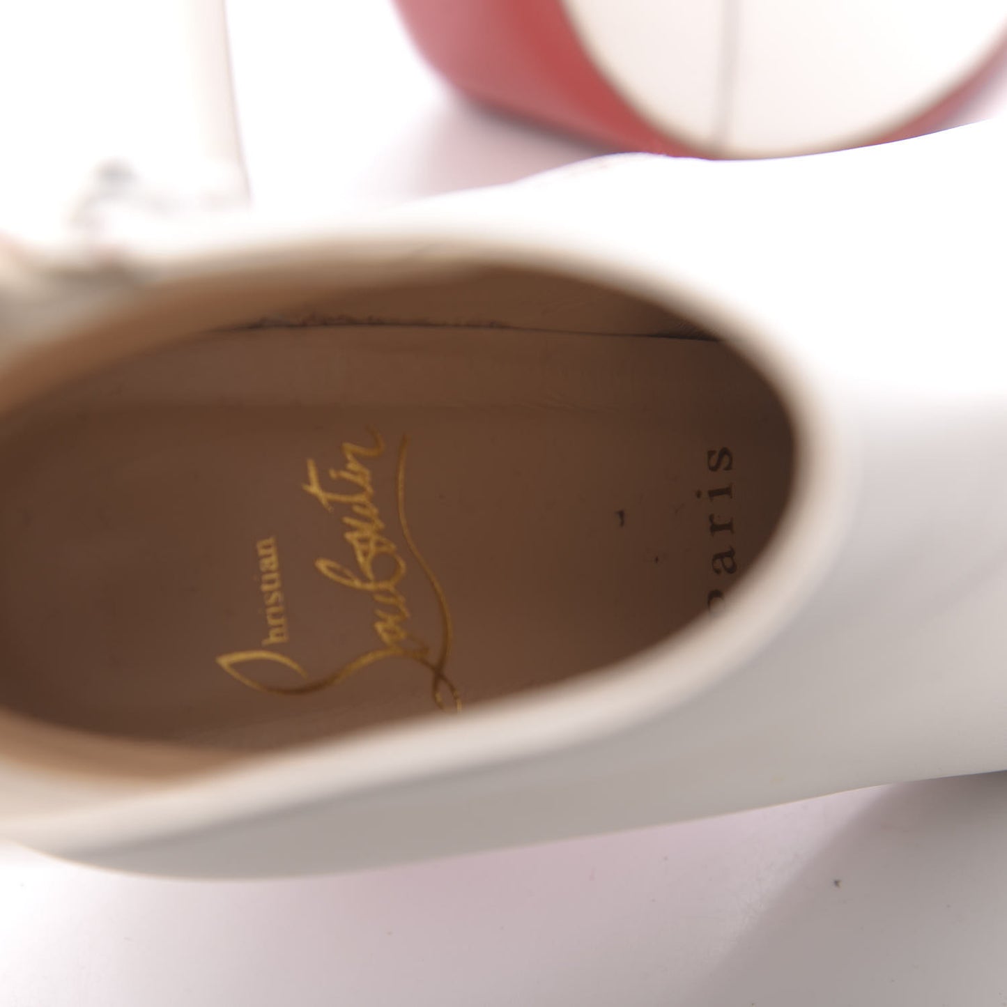 Calfskin So Kate Booty 100 Ankle Boots 37 White