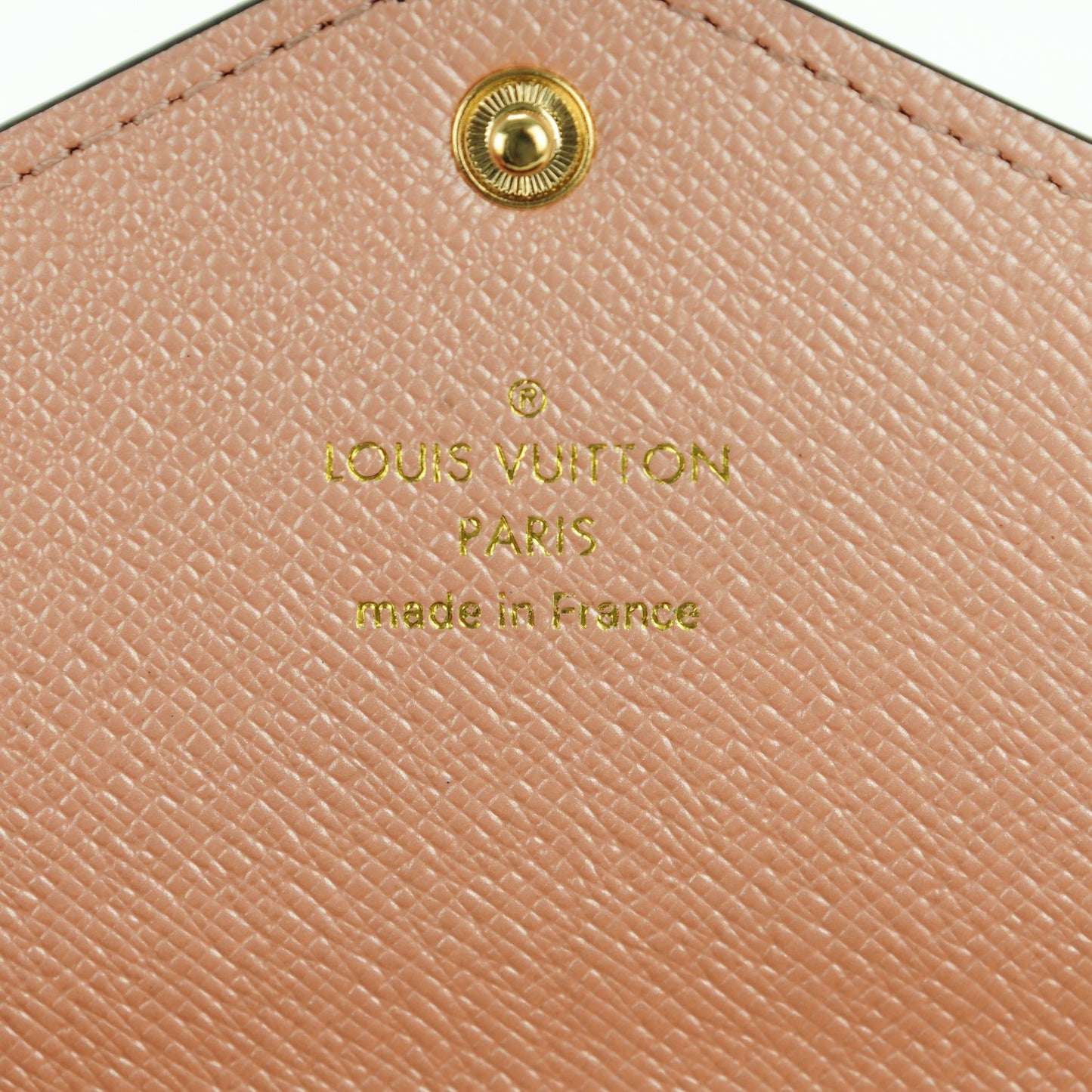 Monogram Josephine Wallet Rose Nacre