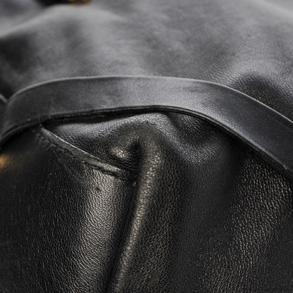 Burberry Lambskin Medium East West Tote Black 10 of 13