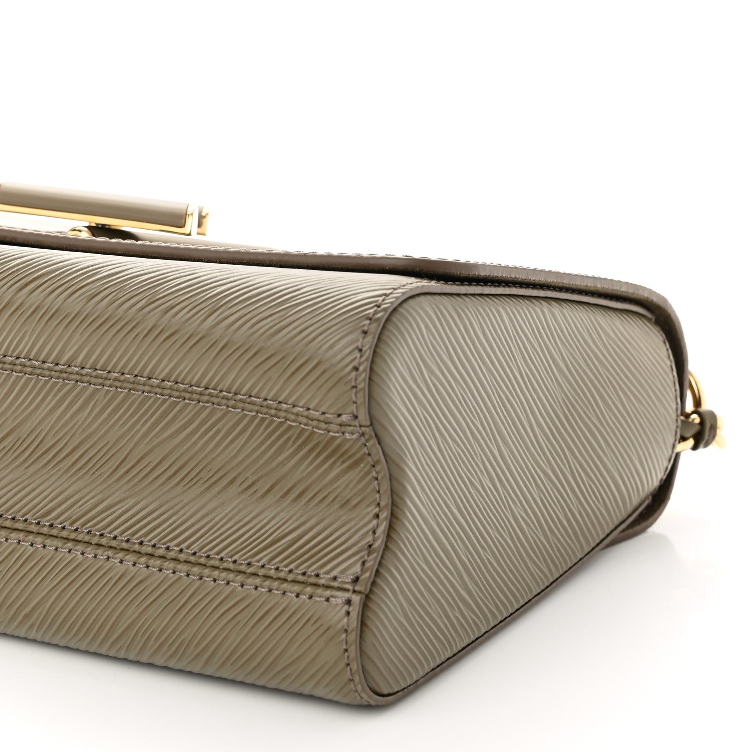 Louis Vuitton Epi Twist Shoulder Bag MM Smokey Brown 10 of 10