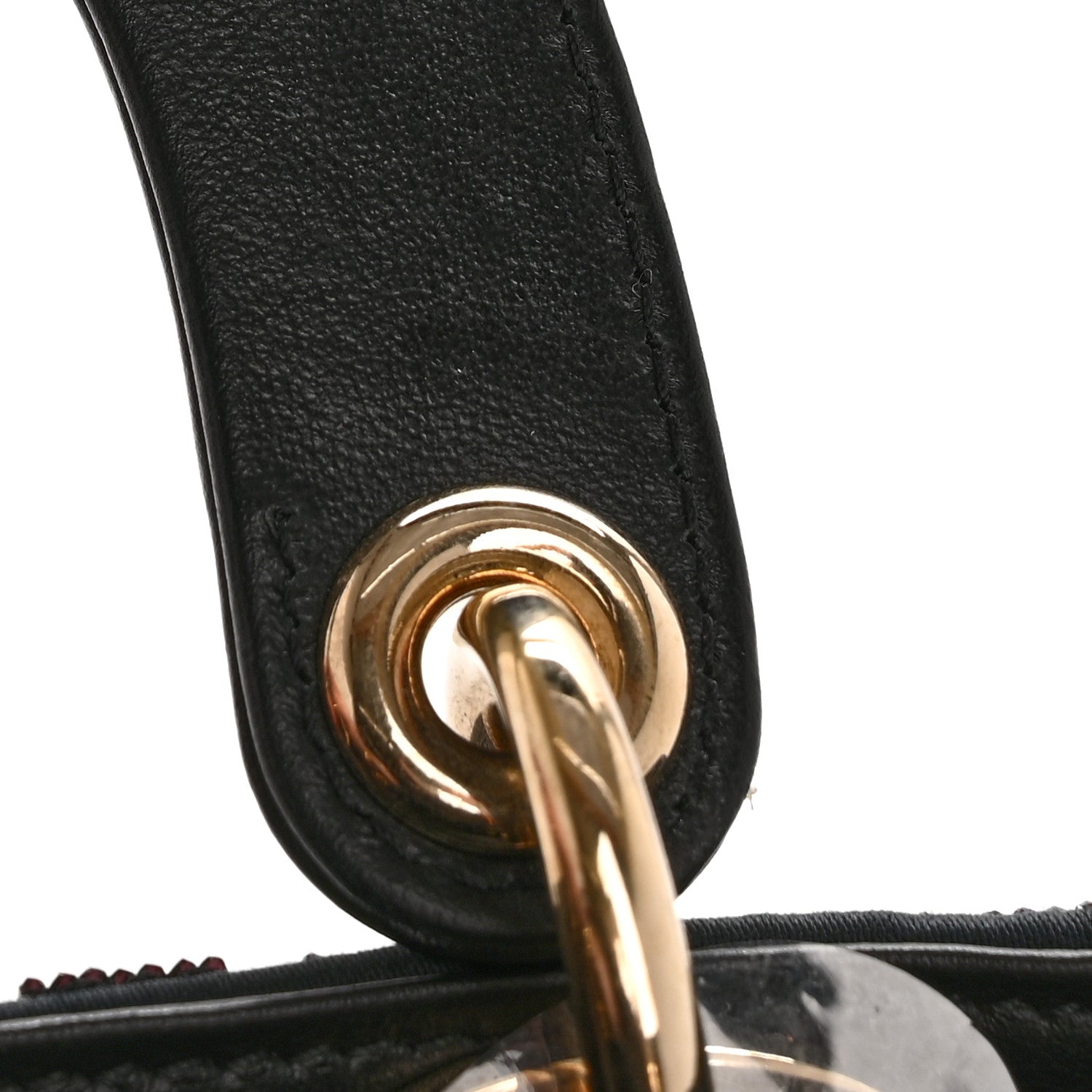 Christian Dior Lambskin Cannage Beaded Embroidery Mini Lady Dior Black 11 of 13