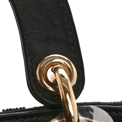 Christian Dior Lambskin Cannage Beaded Embroidery Mini Lady Dior Black 11 of 13