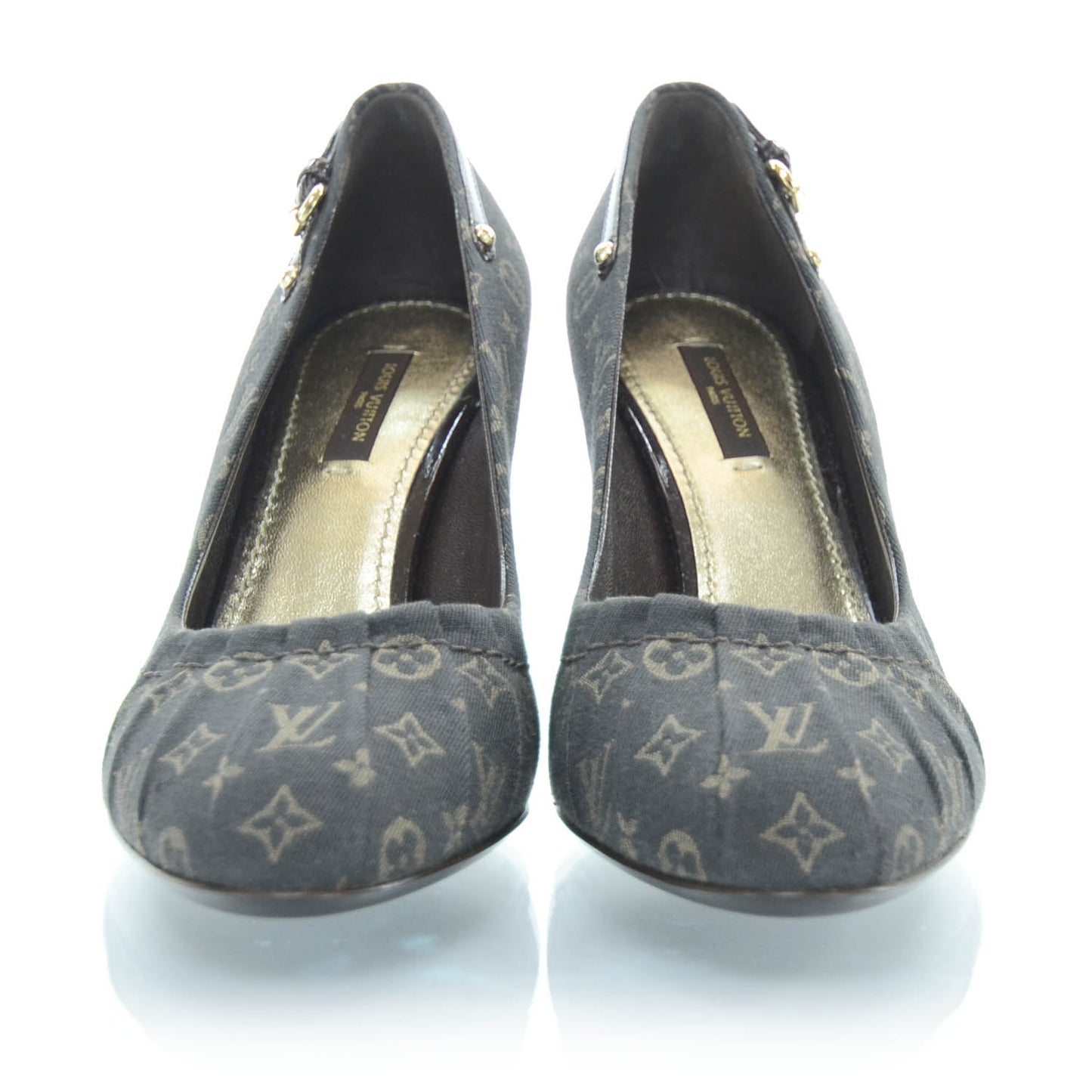 Mini Lin Monogram Heels Pumps Ebene 37