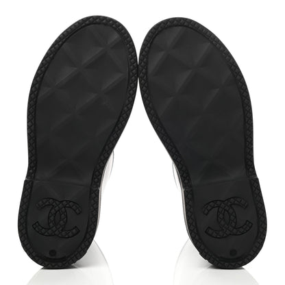 Chanel Caoutchouk CC High Boots 39 Black 5 of 13