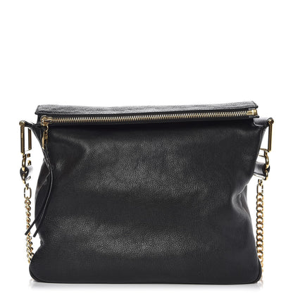 Chloe Sheepskin Vanessa Chain Shoulder Bag Black 1 of 7