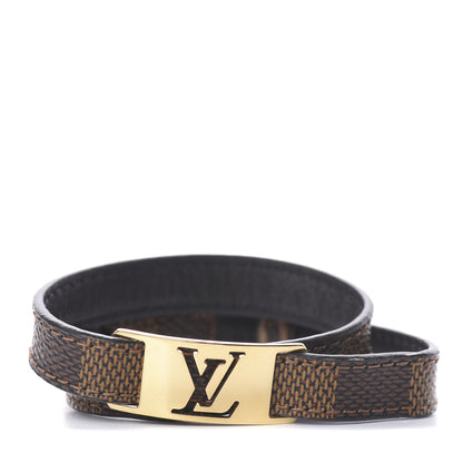 Louis Vuitton Damier Ebene Sign It Bracelet 1 of 3