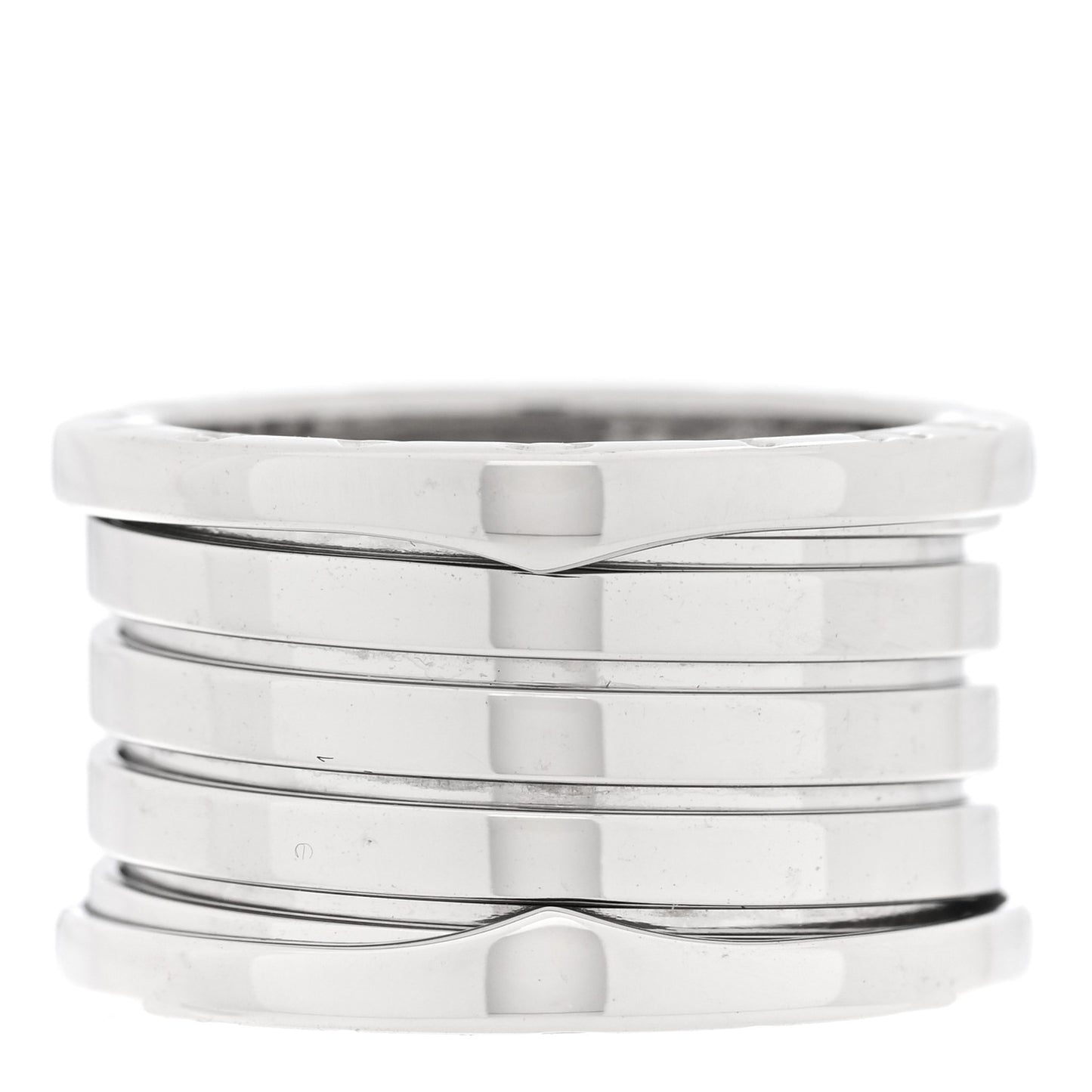 18K White Gold B.Zero1 Four-Band Ring 54 7