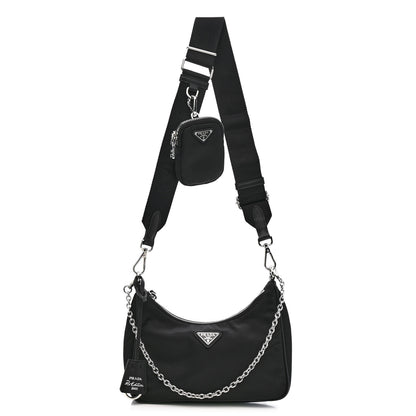 Prada Nylon Re-Edition 2005 Shoulder Bag Black 1 of 12