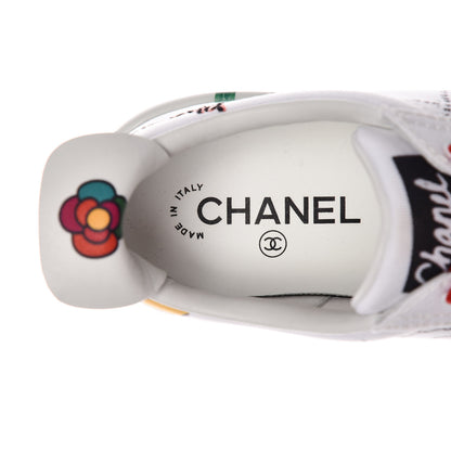 Chanel x Pharrell Williams Canvas Womens Sneakers 38 White 7 of 31