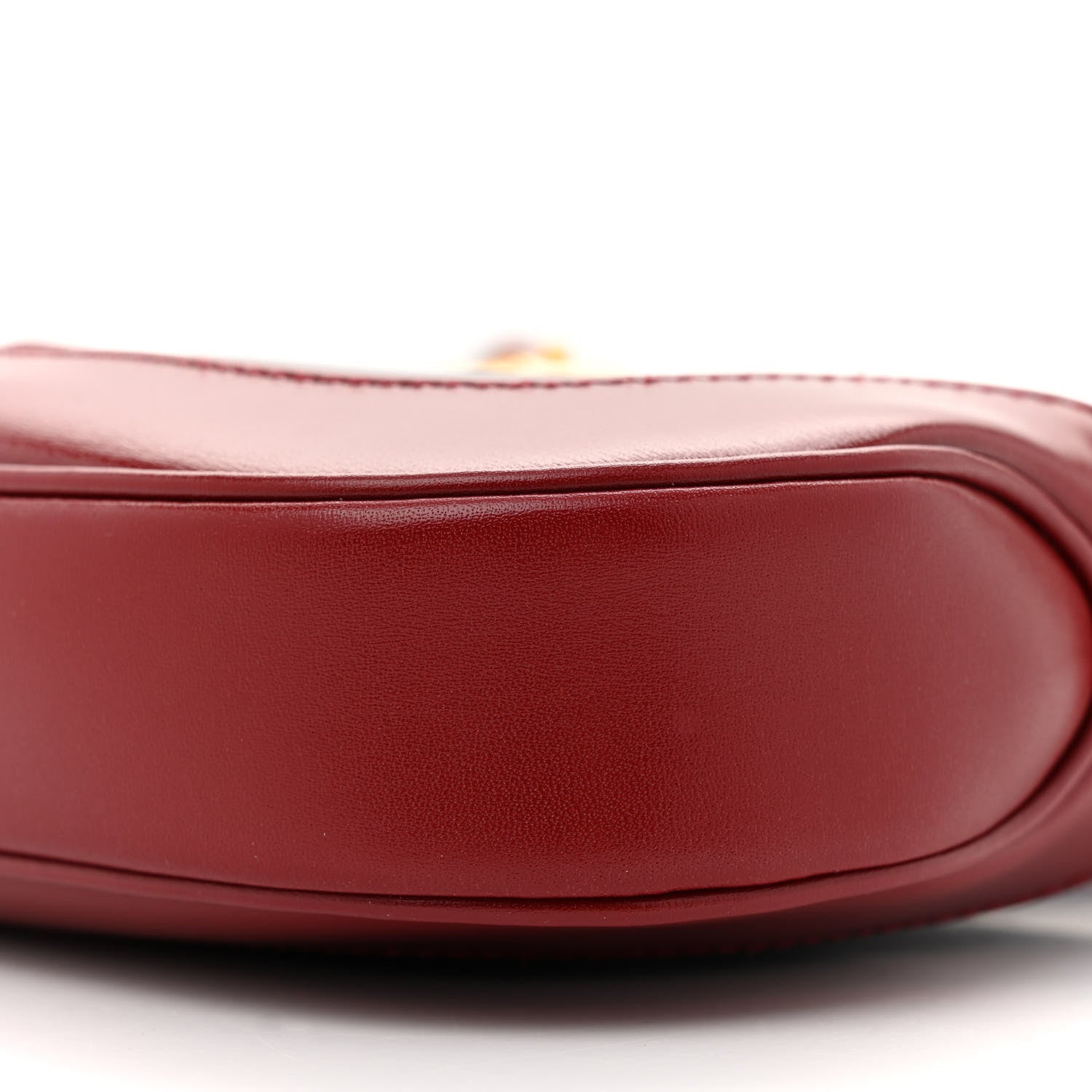 Gucci Boarded Dyana Lux Calfskin Bi-Color Small Jackie 1961 Hobo Blue Agata New Cherry Red 10 of 13