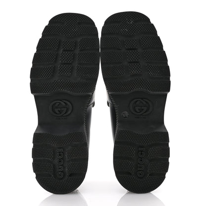Gucci Cordovan Lux Dionysus Hunder Loafers 39.5 Black 6 of 12
