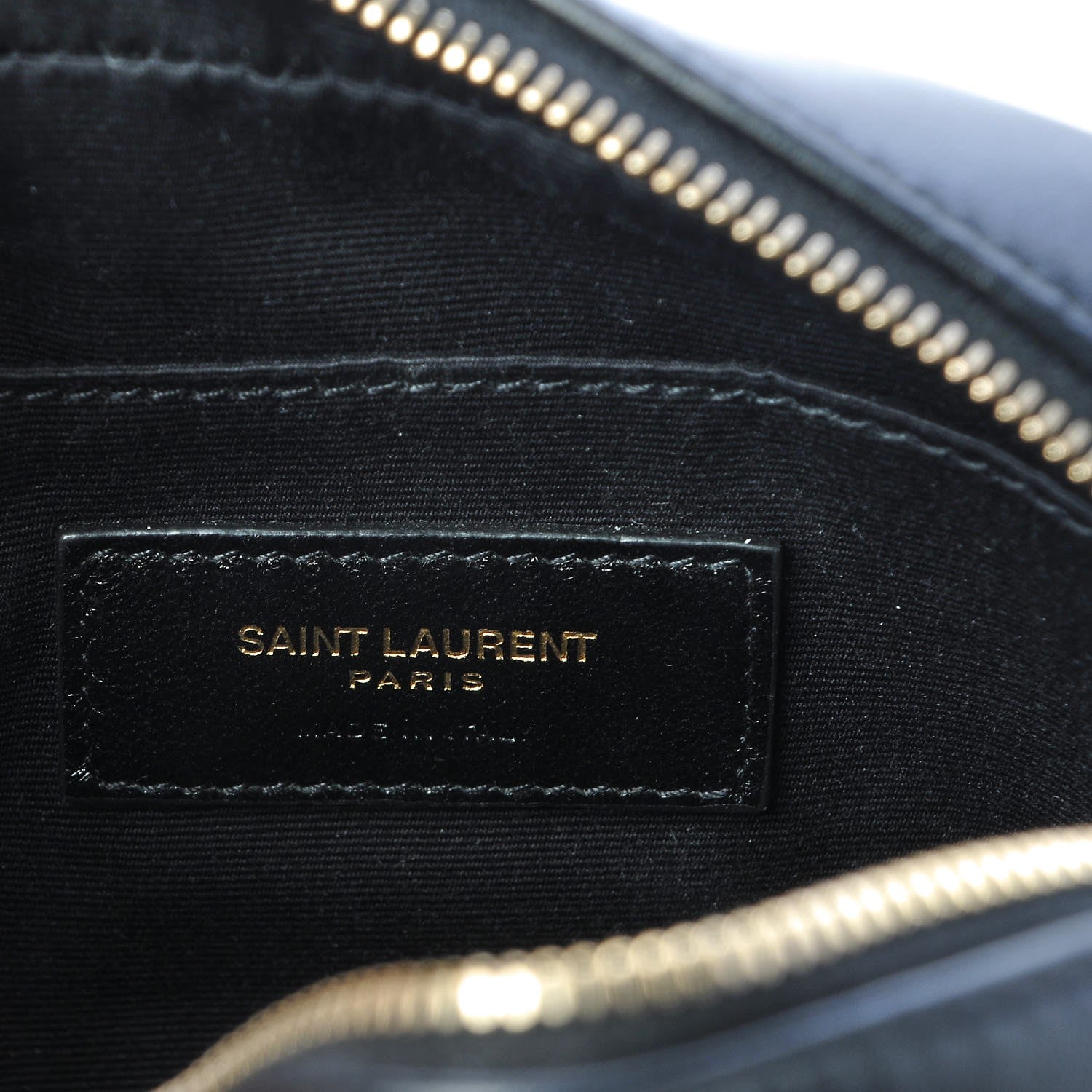 Saint Laurent Calfskin Matelasse Monogram Lou Belt Bag Black 6 of 7