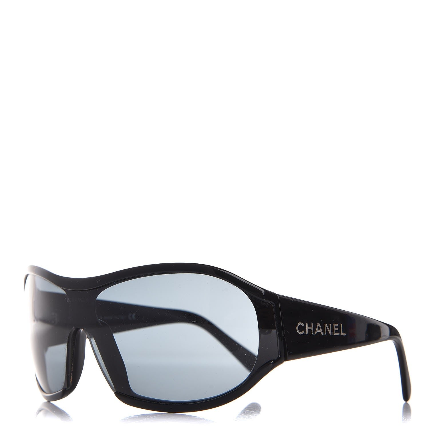 Chanel Logo Sunglasses 6017 Black 1 of 7