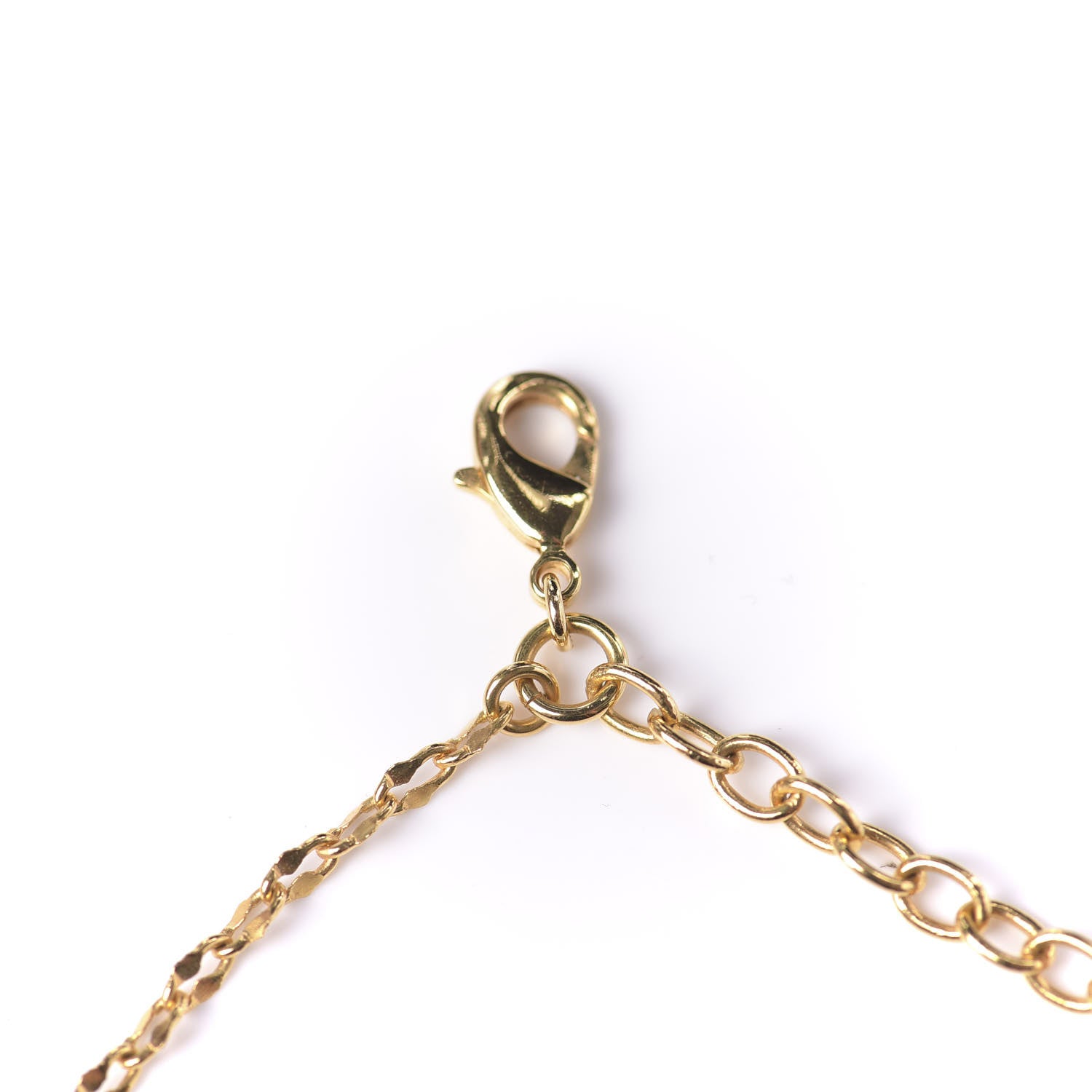 Louis Vuitton Metal Blooming Strass Necklace Gold 10 of 11