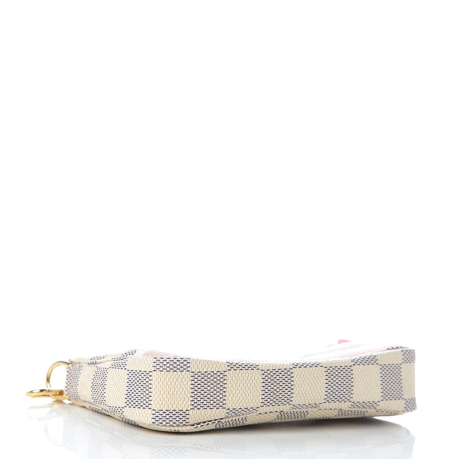 Louis Vuitton Damier Azur 2018 Christmas Animation Mini Pochette Accessories 4 of 10