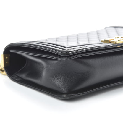 Chanel Lambskin Quilted New Medium Boy Flap Black 6 of 11
