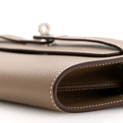 Hermes Epsom Kelly Wallet To Go Etoupe 10 of 12