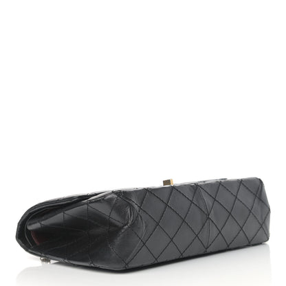 Chanel Aged Calfskin Quilted 2.55 Reissue 227 Flap Black 4 of 14