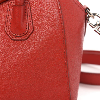 Givenchy Sugar Goatskin Mini Antigona Medium Red 11 of 16