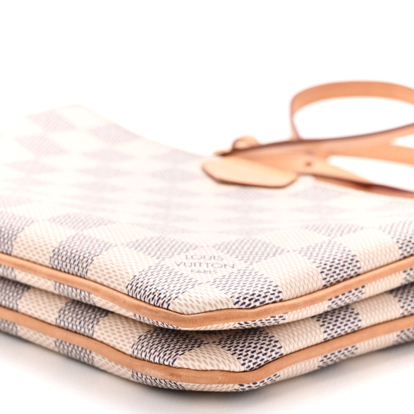 Damier Azur Double Zip Pochette