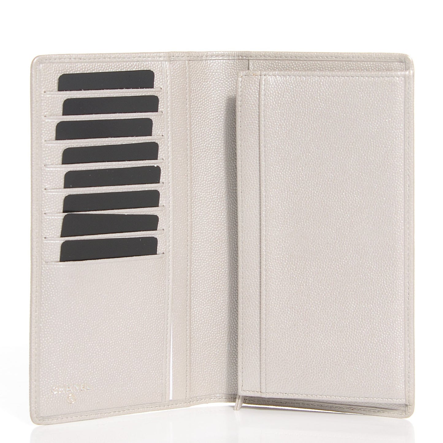 Caviar Sevruga Yen Wallet Silver