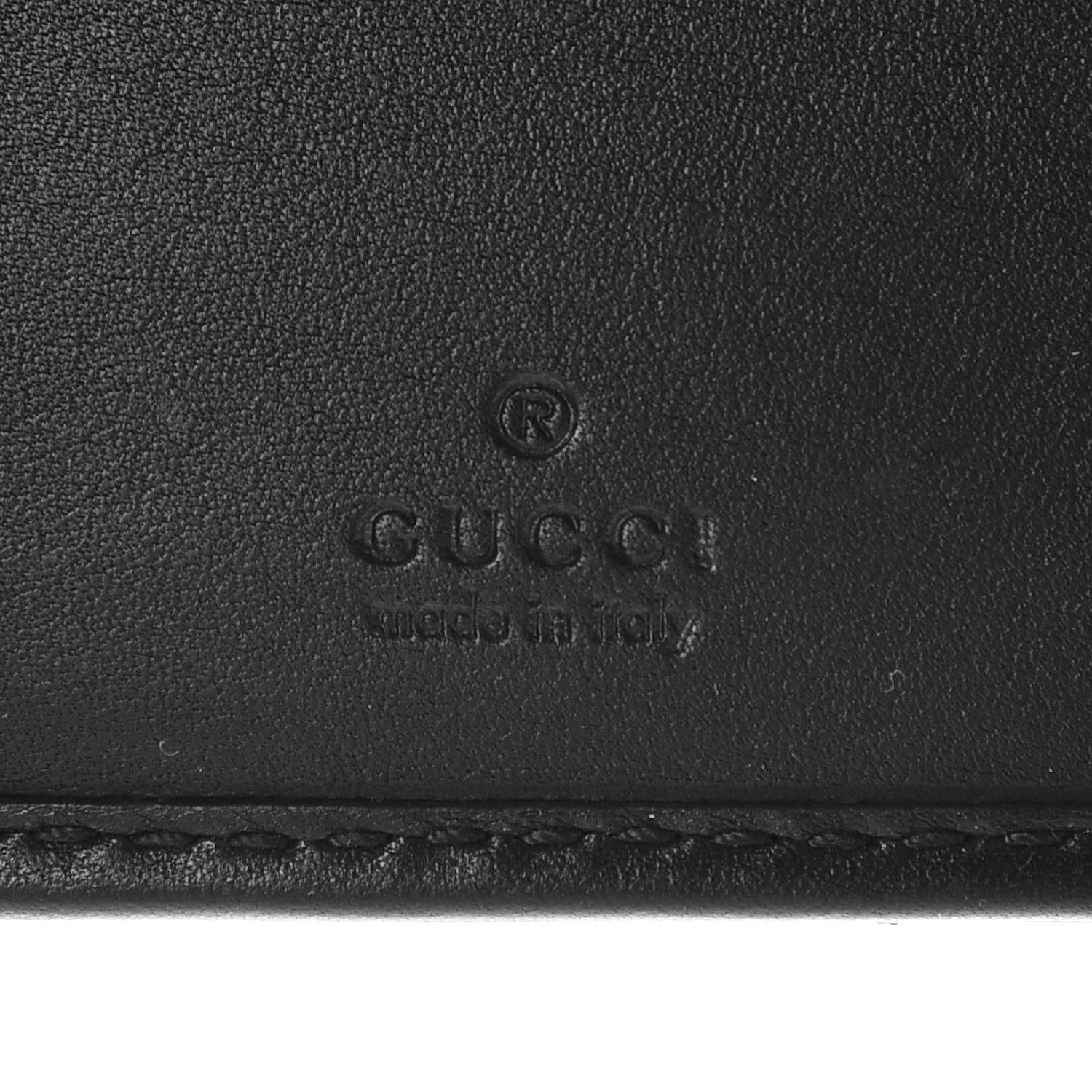 Gucci Calfskin Matelasse GG Marmont Wallet Black 6 of 8
