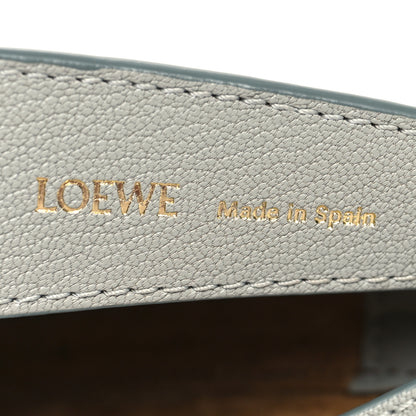 Loewe Satin Calfskin Jacquard Luna Bag Ash Grey 6 of 10