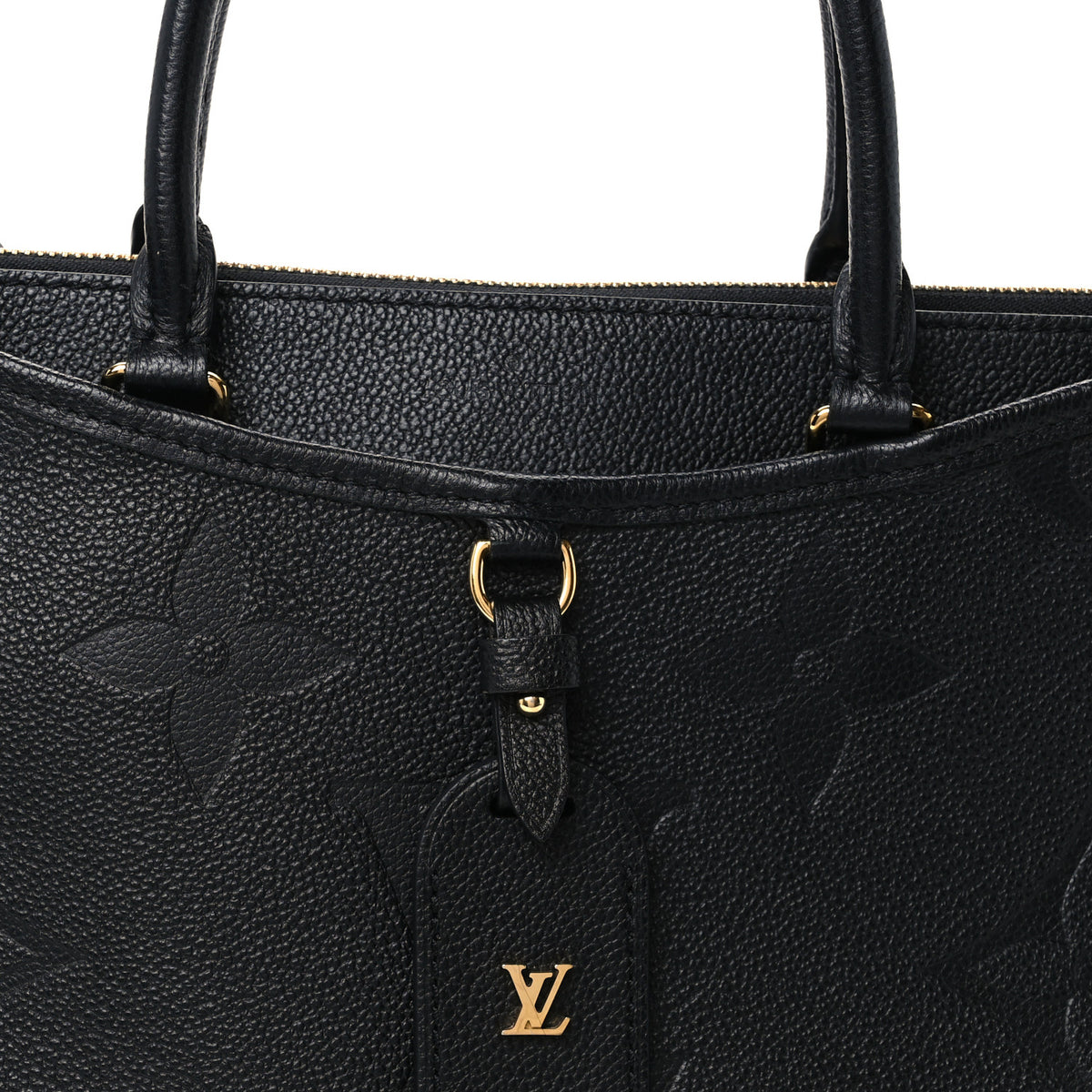 Louis Vuitton Empreinte Monogram Giant Trianon MM Black 7 of 9