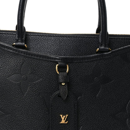 Louis Vuitton Empreinte Monogram Giant Trianon MM Black 7 of 9