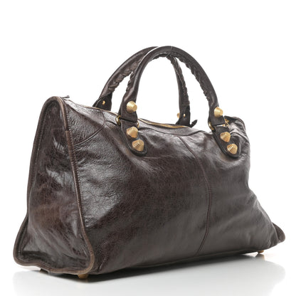 Balenciaga Agneau Giant 21 Gold Hardware Work Charbon 3 of 9