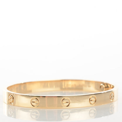 Cartier 18K Yellow Gold LOVE Bracelet 17 3 of 6