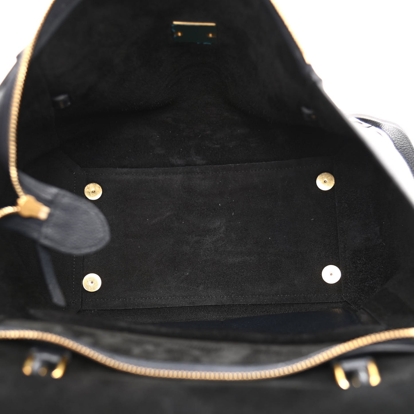Drummed Calfskin Mini Belt Bag Navy