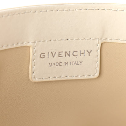 Givenchy Box Calfskin Small Cut Out Shoulder Bag Ivory 6 of 11
