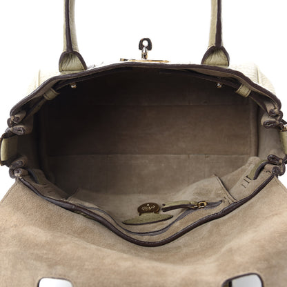 Mulberry Shrunken Calfskin Small Bayswater Beige 5 of 11
