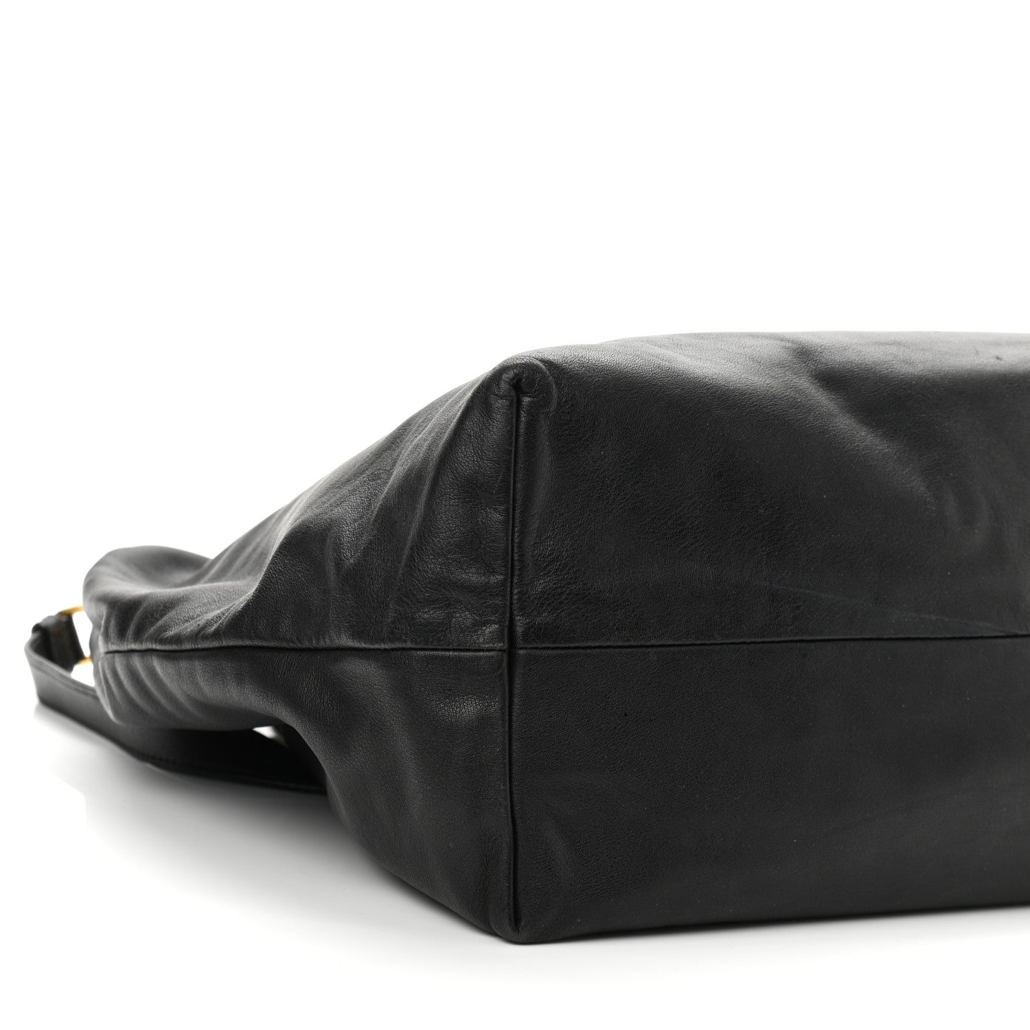 Prada Soft Calf Tote Black 10 of 11