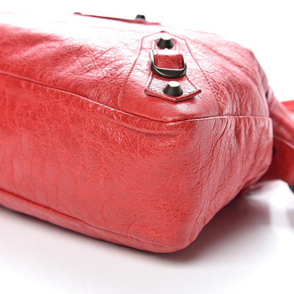 Balenciaga Agneau Classic Hardware Town Rouge Coquelicot 9 of 9