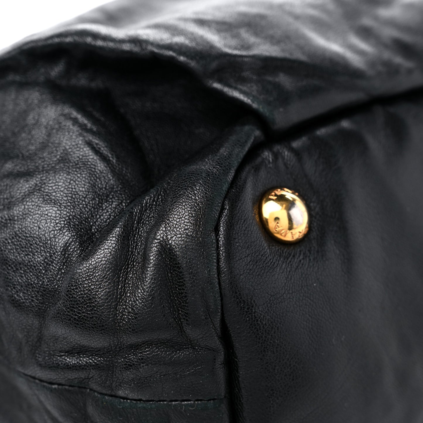 Nappa Bow Tote Black Black